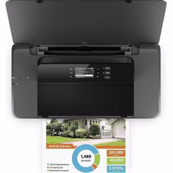 HP OfficeJet 200 Έγχρωμος Φορητός Εκτυπωτής Inkjet A4 με WiFi (CZ993A) image 2