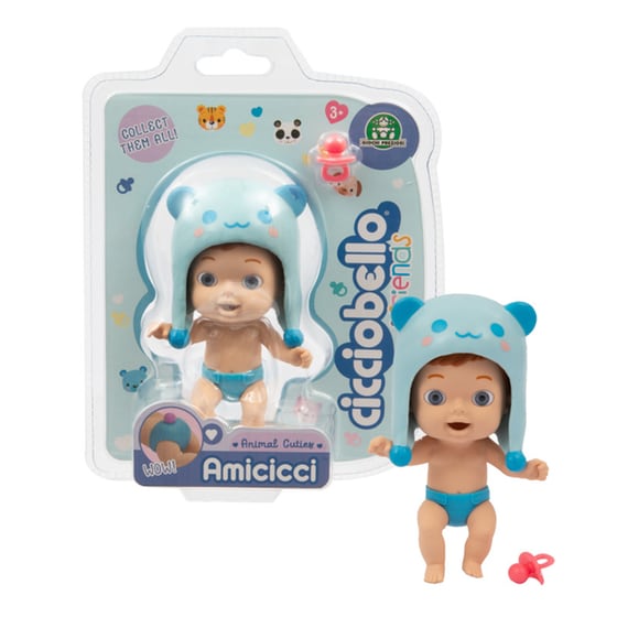 Cicciobello Amicicci Κουκλάκι Animal Cuties (5 Σχέδια) image 12