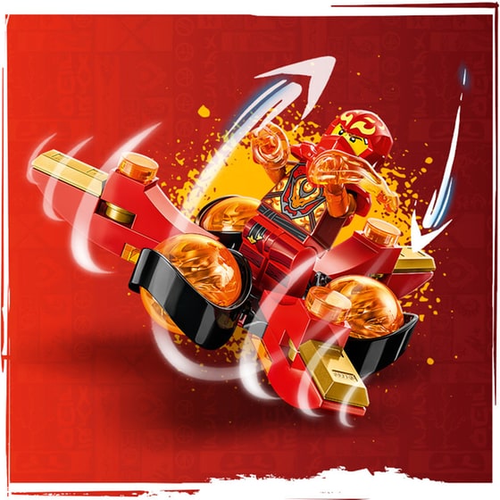 LEGO® Ninjago Kai’s Dragon Power Spinjitzu Flip (71777) image 7