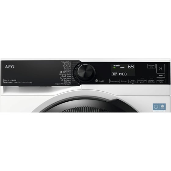 AEG LFR73944FUG 9 kg  1.400 Στροφές Λευκό Πλυντήριο Ρούχων image 2