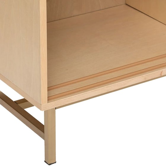 Έπιπλο Τηλεόρασης Spitishop MDF 140x40x50cm - Καφέ image 5