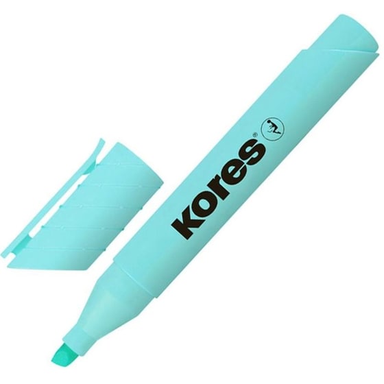 Μαρκαδόρος Υπογράμμισης Kores Pastel 3-5mm Τιρκουάζ image 1