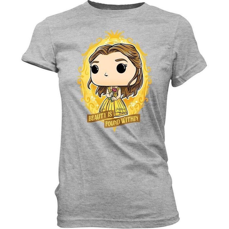 Funko Pop! Tee: Beauty And The Beast - Belle In Crest T-shirt (xl)