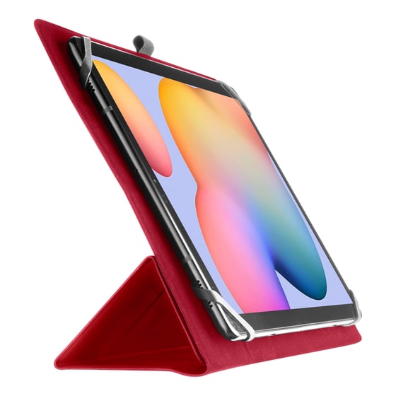 Θήκη Tablet Universal 11" - Cellular Line CLICKCASE - Red image 1