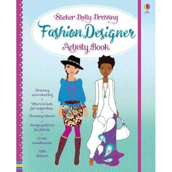Sticker Dolly Dressing Fashion Designer Activity Book image 0