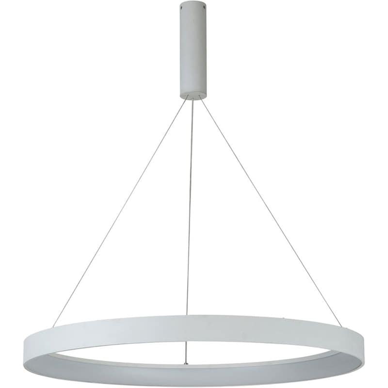 Φωτιστικό Οροφής Led Dimmable Smart Wifi Homelighting Amaya 77-8142 από Αλουμίνιο - Λευκό