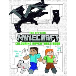 The Official Minecraft Colouring Adventures Book
