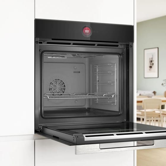 BOSCH HBG7541B1 71 Lt Μαύρο Εντοιχιζόμενος Φούρνος Άνω Πάγκου image 2
