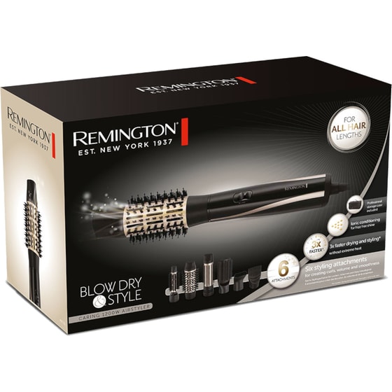 Ηλεκτρική Βούρτσα REMINGTON Blow Dry & Style Caring Airstyler AS7700 1200 W Μαύρο image 3