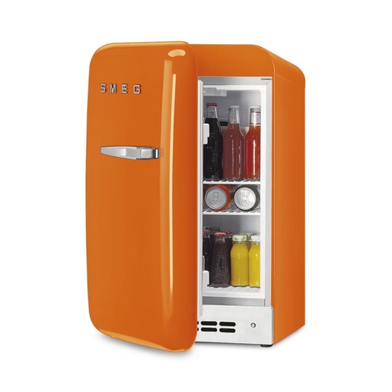 SMEG FAB5LOR6 34 Lt Πορτοκαλί Ψυγείο Mini Bar image 2