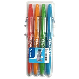 Στυλό Υγρής Μελάνης Pilot Frixion Ball 0.7 mm (4 Τεμάχια)