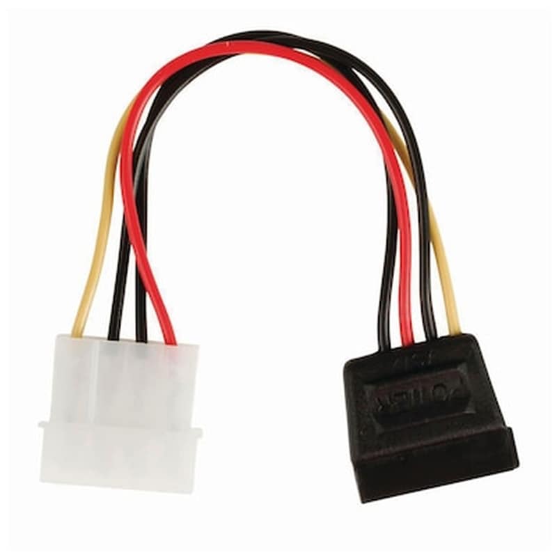 Nedis Ccgp73500va015 Internal Power Cable, Molex Male - Sata 15-pin Female, 0.15 233-0214