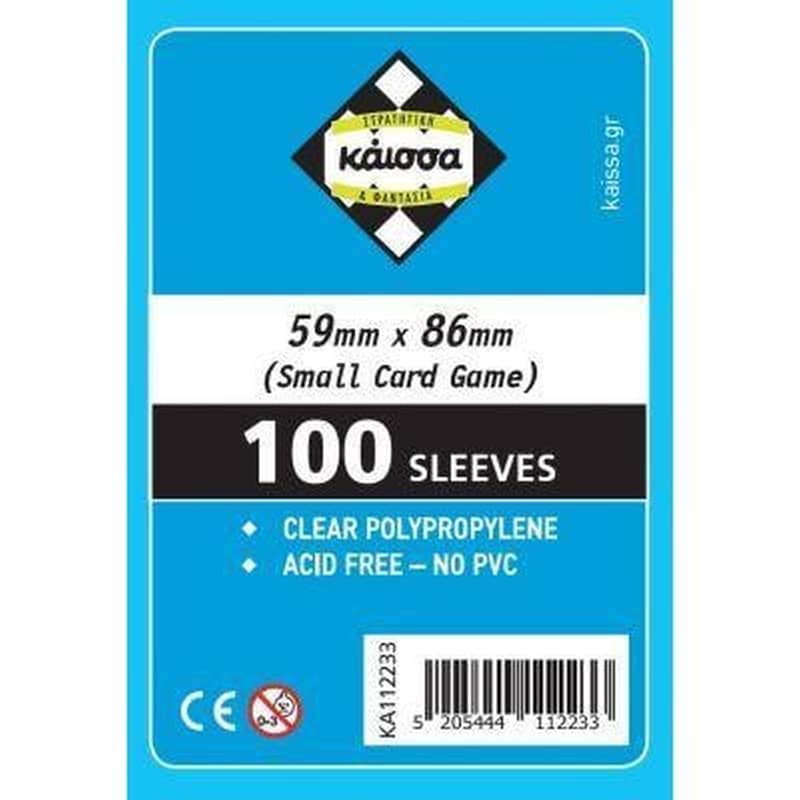 Kaissa Sleeves Small Card Game 59x86mm