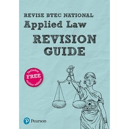 Pearson REVISE BTEC National Applied Law Revision Guide