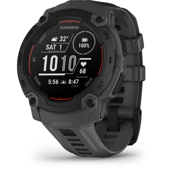 Smartwatch Garmin Instinct E 45mm - Black with Charcoal image 1