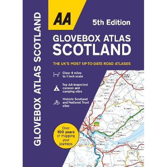 AA Glovebox Atlas Scotland image 0