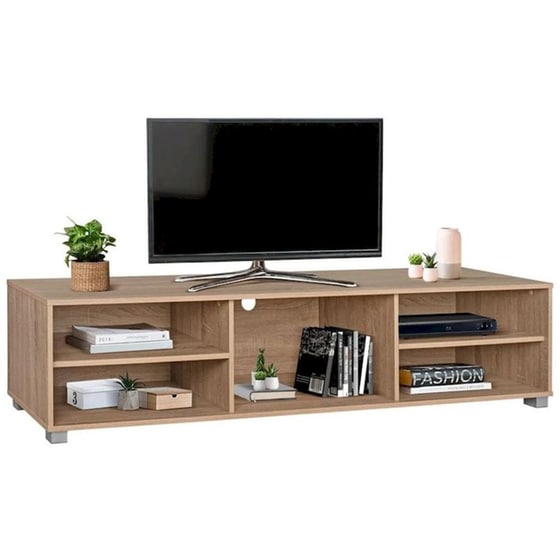 Έπιπλο Τηλεόρασης Polihome Brooks Plus από Μοριοσανίδα 180x40x41cm - Μπεζ image 0