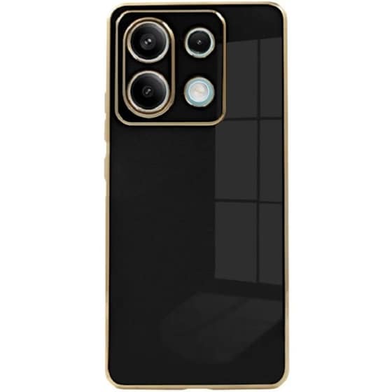Θήκη Xiaomi Redmi Note 13 Pro 5G/ Xiaomi Poco X6 - Bodycell Gold Plated - Black image 0