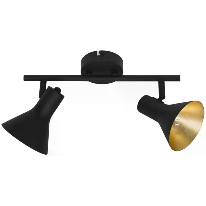 Σποτ Δίφωτο Reality Lighting Nina Black