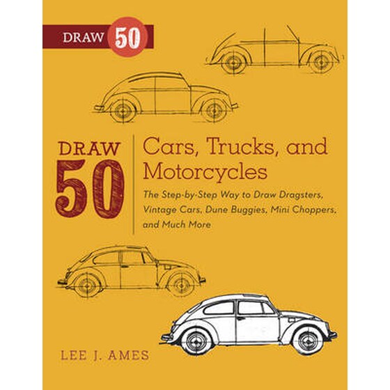 Draw 50 Cars, Trucks, and Motorcycles image 0