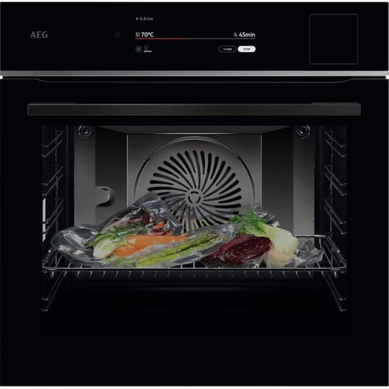 AEG TP9SB831AB 70 Lt Μαύρο Εντοιχιζόμενος Φούρνος Άνω Πάγκου image 0