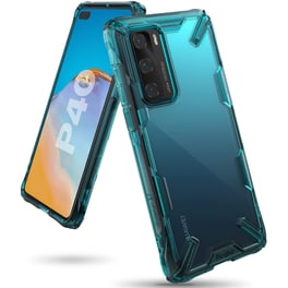 Θήκη Huawei P40 - Ringke Fusion X - Turquoise Green