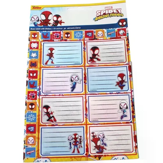 Ετικέτες Gim Hot Stamping Spidey image 0