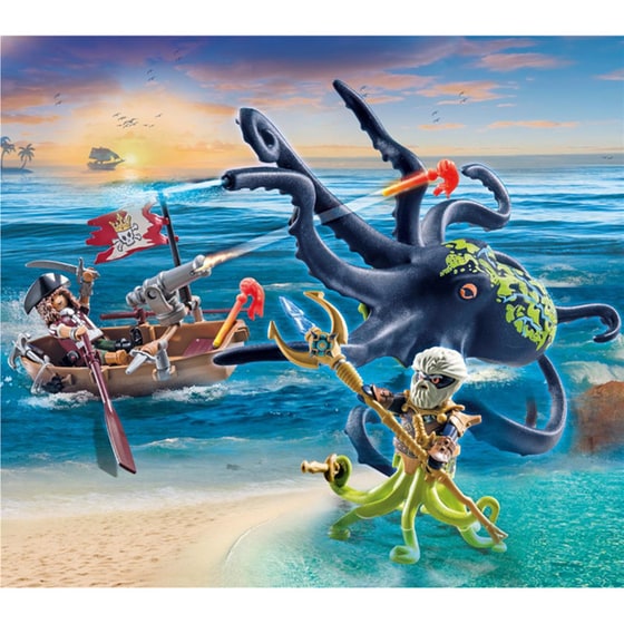 PLAYMOBIL® Pirates Μάχη με το Γιγάντιο Χταπόδι (71419) image 4
