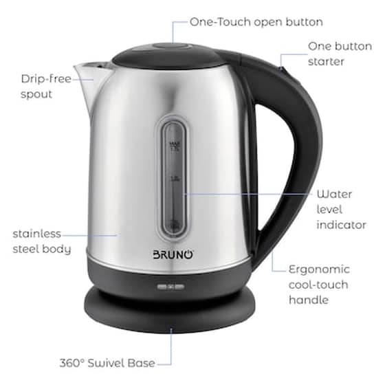 BRUNO BRN-0029 2200 W 1.7 L Inox Βραστήρας image 1
