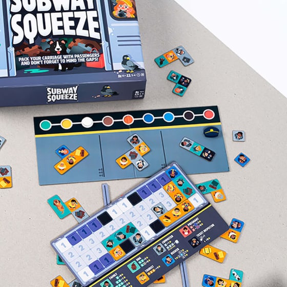 Επιτραπέζιο Professor Puzzle Subway Squeeze image 3