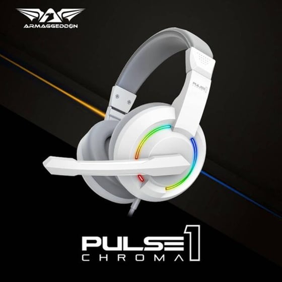 Ακουστικά Κεφαλής Armaggeddon Gaming Pulse 1 - White image 1