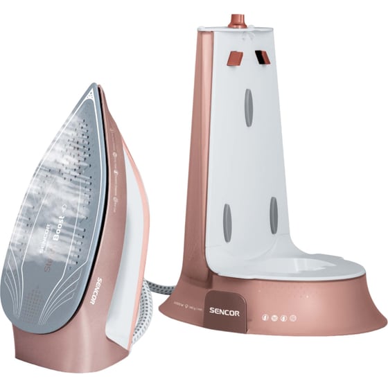 Σύστημα Σιδερώματος SENCOR SSI 0910RS Πίεσης 5.5 bar με Δοχείο Νερού 1.3 L - Ροζ image 3