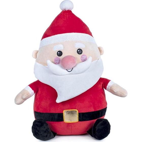 Λούτρινος Άγιος Βασίλης Softies Happy Christmas Santa (45cm) image 0