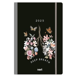 Ημερολόγιο Ημερήσιο Next 2025 Deep Breath 12M 12x17 cm