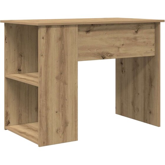 Γραφείο VidaXL από Επεξεργασμένο Ξύλο 100x55x75 cm - Artisan Δρυς image 5