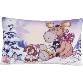 Λούτρινο NICI Χριστουγεννιάτικο Μαξιλάρι Cosy Winter Βελούδινο (43x25 cm)