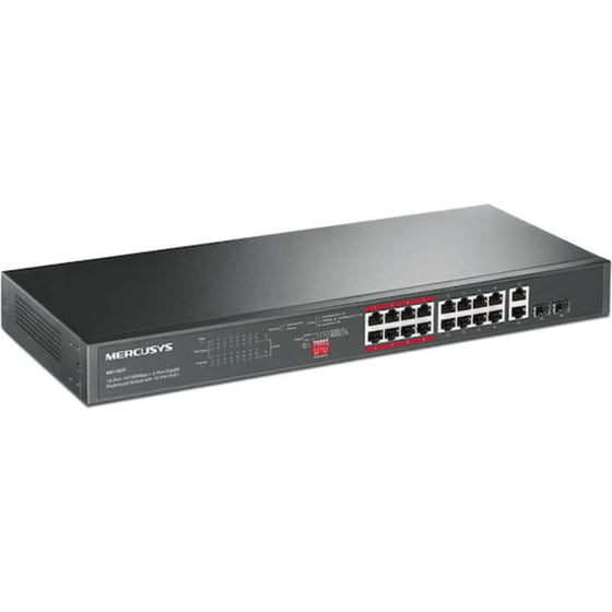 Mercusys MS118CP Network Switch Unmanaged Fast Ethernet (100 Mbps) image 2