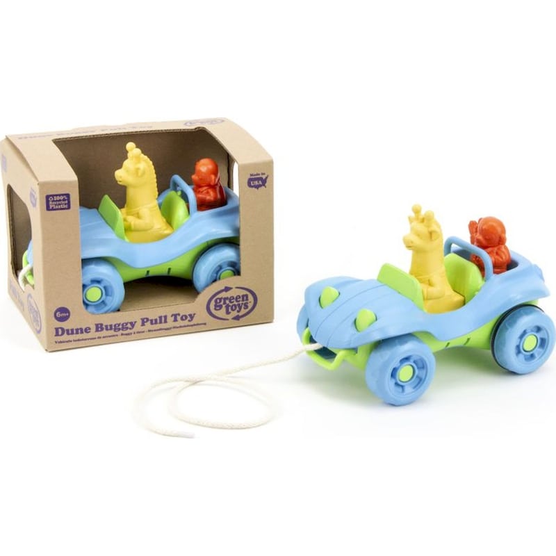 GREEN TOYS Green Toys Buggy Αυτοκινητάκι Pull Toy - Μπλε (PTDB-1308)