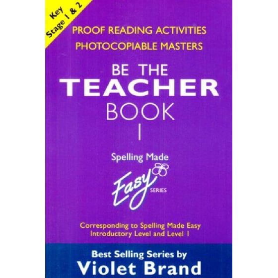 Spelling Made Easy: Be The Teacher Book 1 image 0