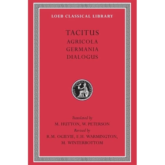 Agricola. Germania. Dialogue on Oratory image 0