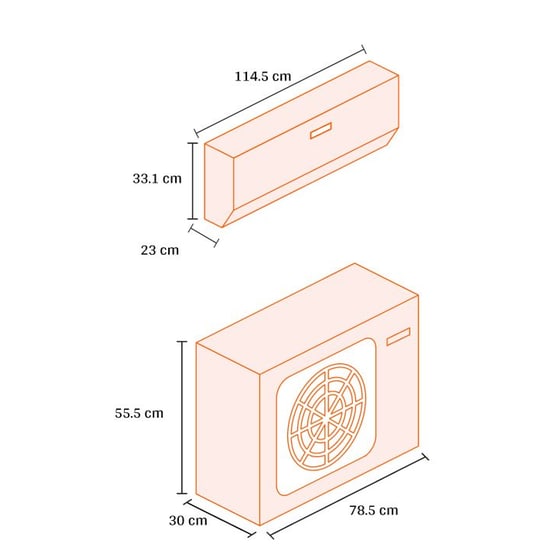 AUX C Series ASW-H18E3A4/CAR3DI-C7 Κλιματιστικό Inverter 18.000 BTU A+++/A+++ με WiFi image 1