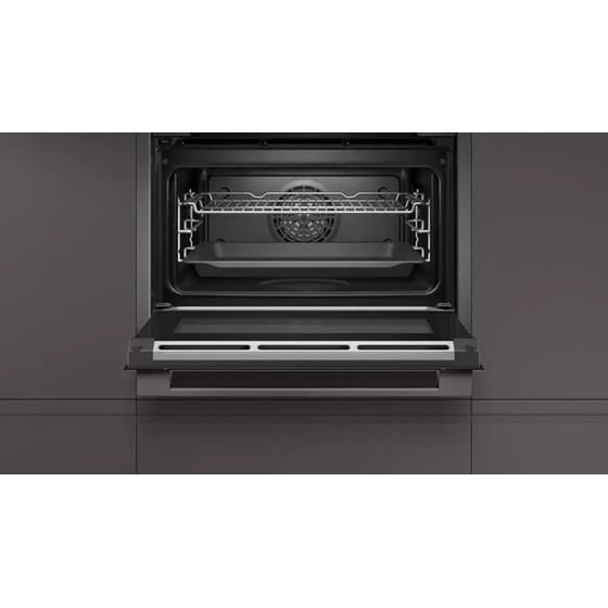 Εντοιχιζόμενος Φούρνος Ατμού NEFF C17FS22G1 47 Lt 60 x 45 Μαύρο image 1