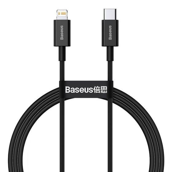 Καλώδιο δεδομένων Baseus Superior Series Usb-C 20W 1m - Black image 0