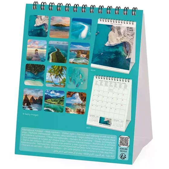 Ημερολόγιο Γραφείου Legami 2026 Vitamin Sea image 3