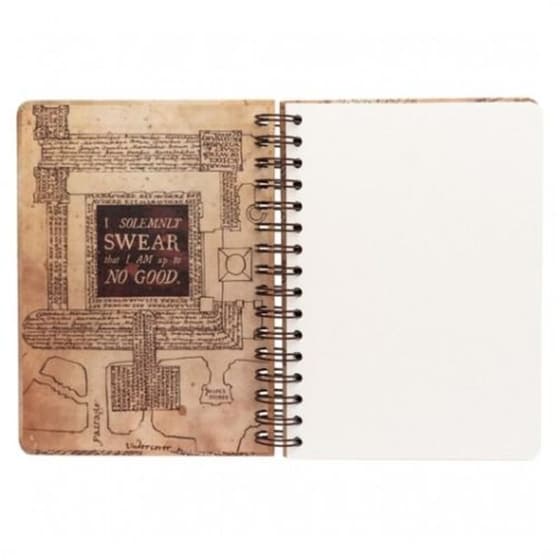 Σημειωματάριο Erik Σπιράλ Harry Potter The Marauder’s Map image 1