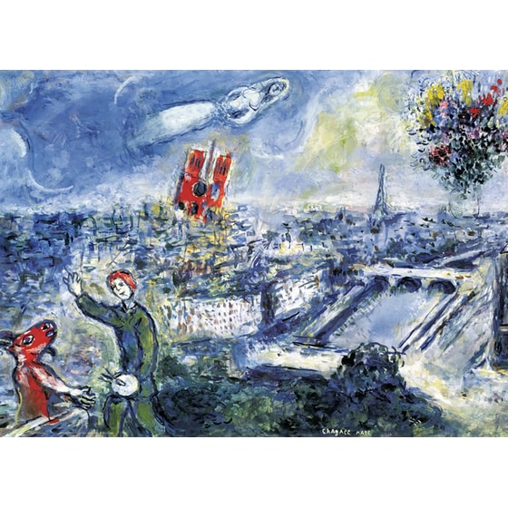 Παζλ Eurographics Marc Chagall: View of Paris (1000 Κομμάτια) image 1