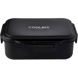 Φαγητοδοχείο Coolbee Σιλικόνης Μαύρο 900 ml