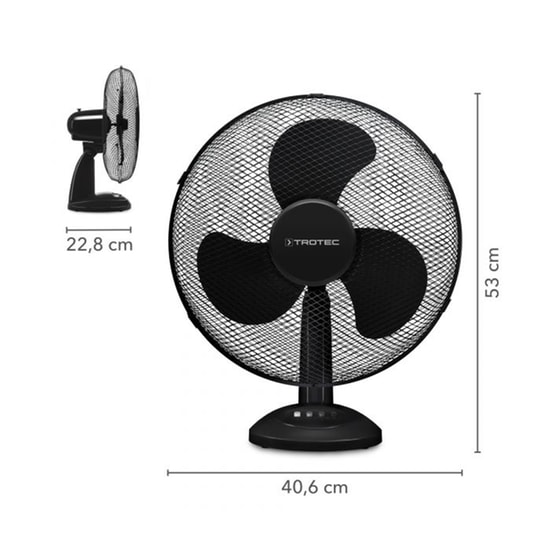 TROTEC 180038 50W 40cm Ανεμιστήρας Επιτραπέζιος image 3