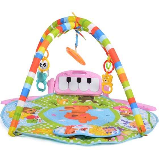 Moni Cangaroo Βρεφικό Γυμναστήριο Δραστηριοτήτων Baby Piano Girl image 1