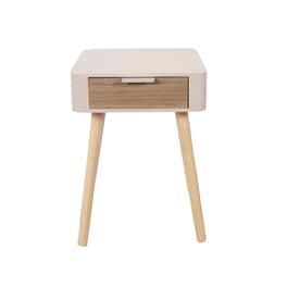 Κομοδίνο Aria Trade Από Mdf 35x40x48 cm - Σομόν
